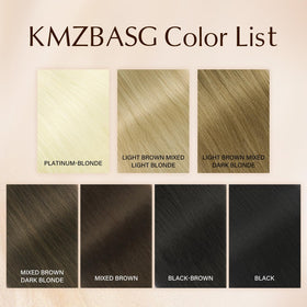 Kmzbasg soft fluffy fibers mimic real hair with easy detangling.