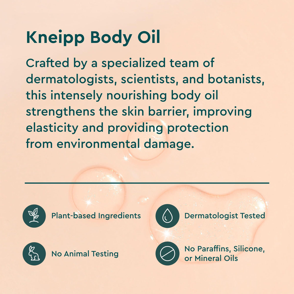 Kneipp ingredients include sweet almond, argan, and sunflower oils