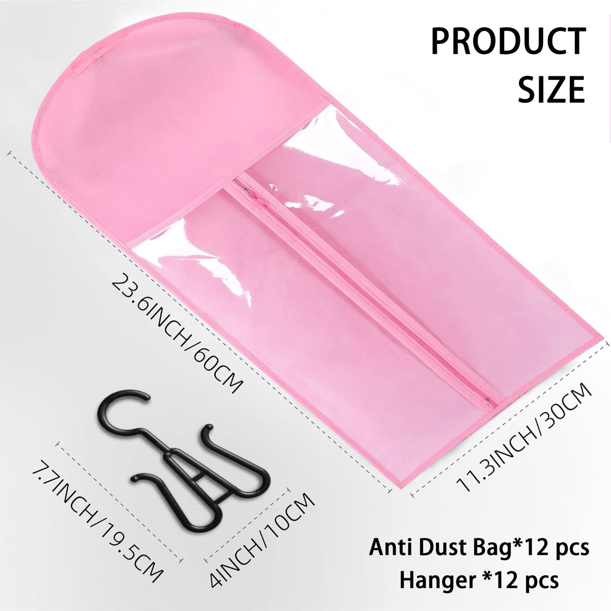 Kneysan dustproof breathable wig bag shields wigs from dust while preserving airflow.
