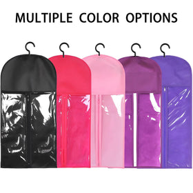 Kneysan organized closet solution for wigs helps keep stylist or cosplayer kits tidy.