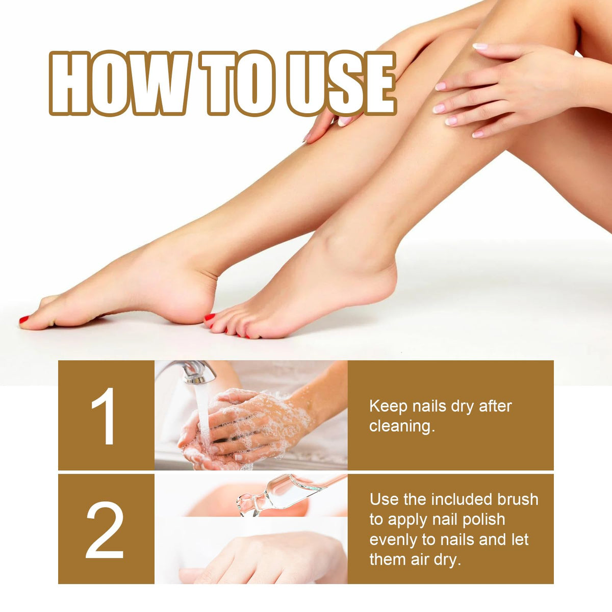 KNHYDWD Keratin Nail Care Oil massaged around cuticles for improved suppleness