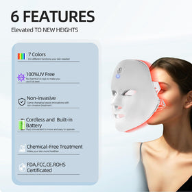 KNNKNN adjustable strap helps secure mask during at-home sessions.