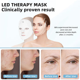 KNNKNN cordless face mask with no wires for comfortable, flexible use.