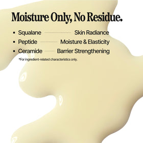 Knock Ceramide Squalane Peptide Moisturizer close-up on skin
