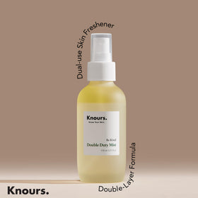 Knours Be Kind dual action mist ready to shake for dry days