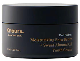 Knours One Perfect Youth Cream bottle close-up showing rich hydration.