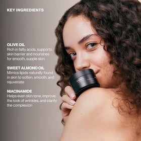 Knours One Perfect Youth Cream jar highlights Niacinamide and Shea Butter benefits.