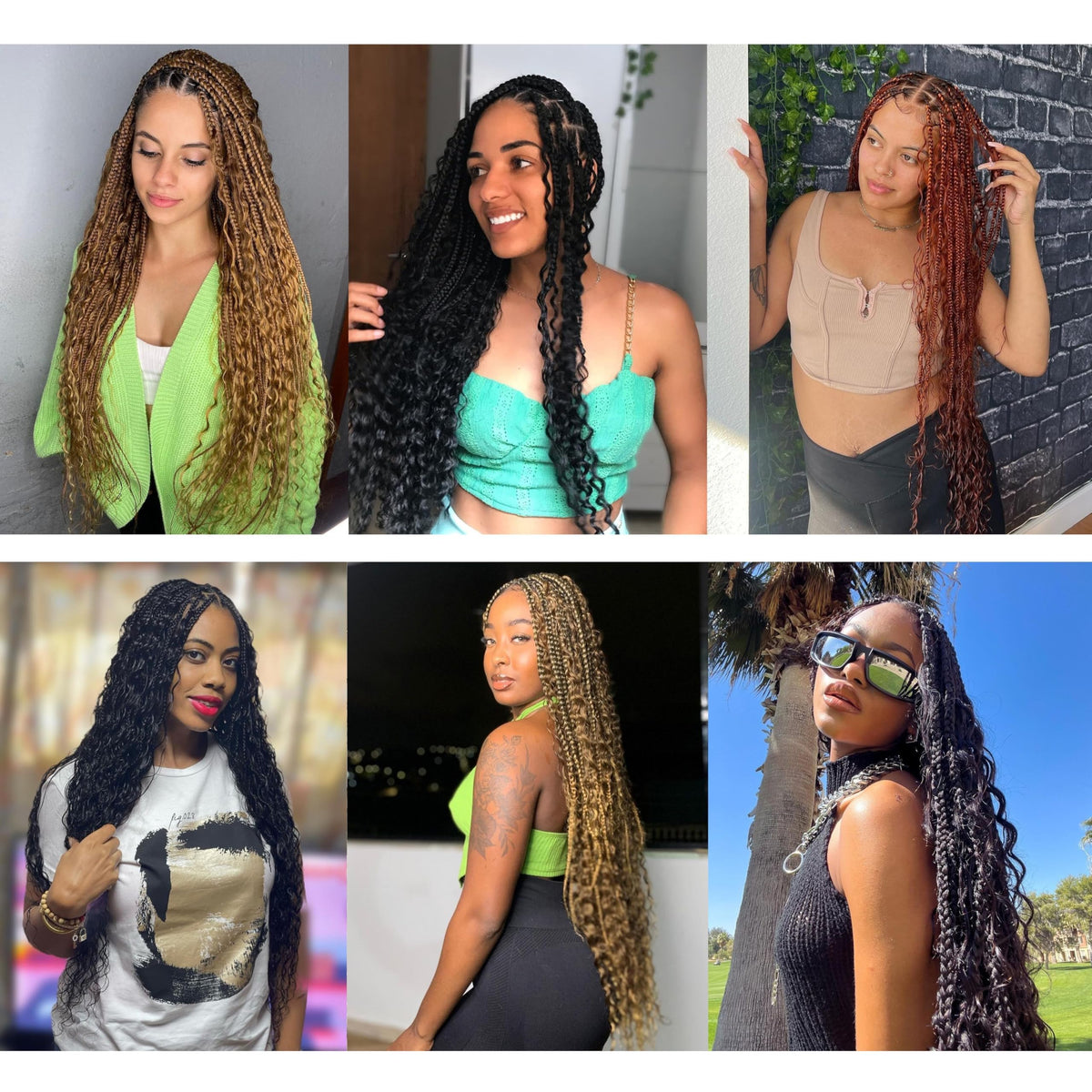 Knovotch Boho Box Braid 14in DIY-friendly option minimizes tangling and shedding.