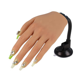 KnowU practice hand with stand bracket for acrylic nail practice at home