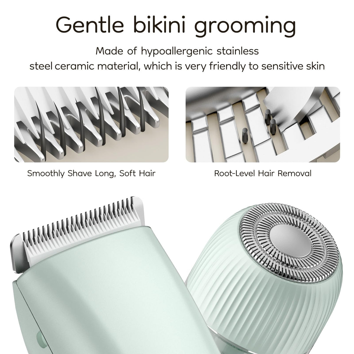 knvovno dual-head design ideal for versatile grooming areas