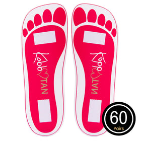 KOBBTAN feet pads with non-slip surface help you stand securely in booths