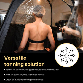 KOBBTAN hygienic feet pads maintain cleanliness during home or studio tanning