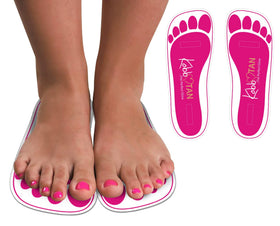 KOBBTAN spray tan feet pads disposable 60-pair pack protect feet during sunless sessions