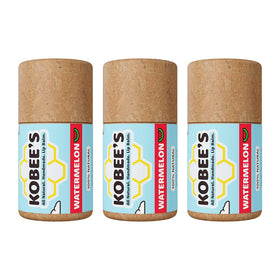 Kobee's All Natural Watermelon Lip Balm tube provides natural hydration.