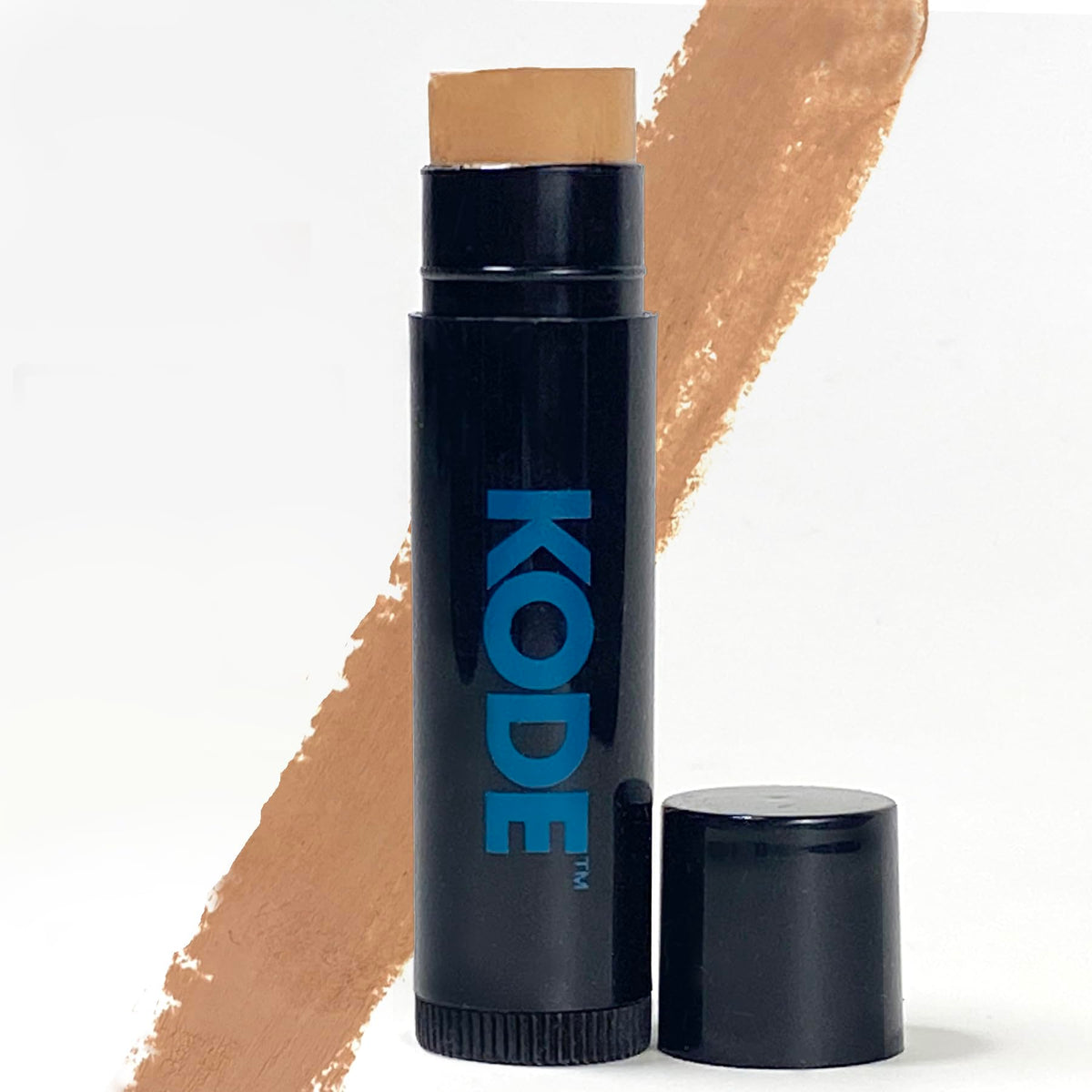 Kode Mens Concealer Shade 3 swatches show an even, natural-looking complexion