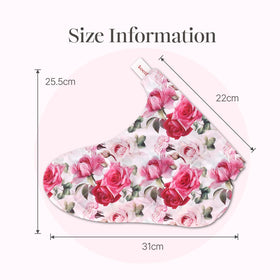 Koelf Rose Petal Satin Foot Mask callus-softening with BHA and urea.