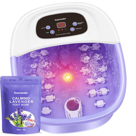 Koenvenden Foot Spa Massager exfoliating bath for at home pedicure and smoother skin.
