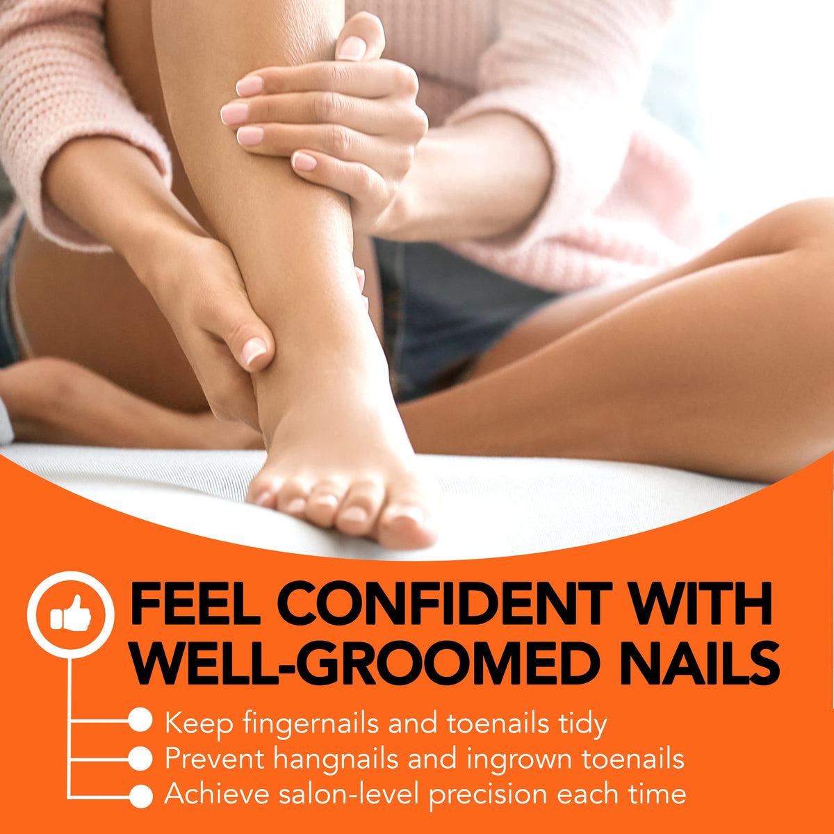 KOHM salon-grade performance for professional nail trimming