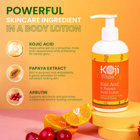 Koji White texture close-up reveals creamy, non-greasy feel.