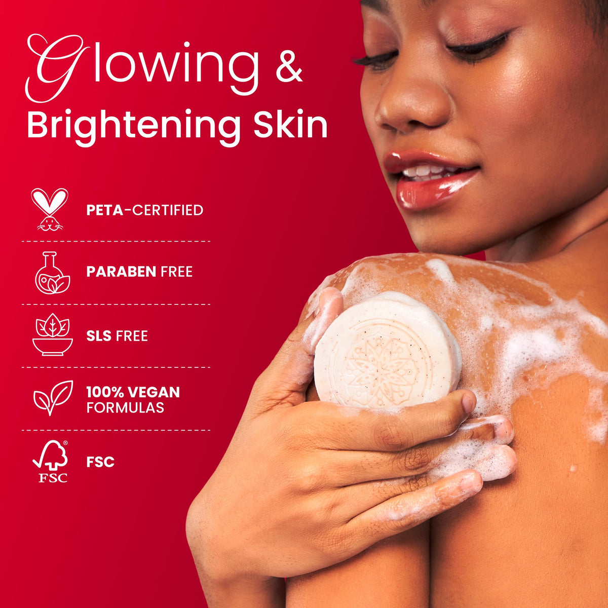 Koji White underarms and elbows usage areas image suggests daily routine.