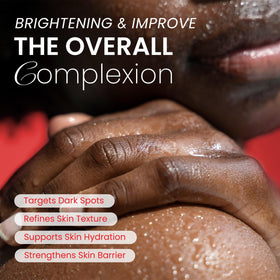 Koji White Vitamin C hydration boost image highlights moisture benefits.
