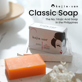 Kojie San Coconut Tea Tree Oil soap for moisturizing, refreshing cleanse.