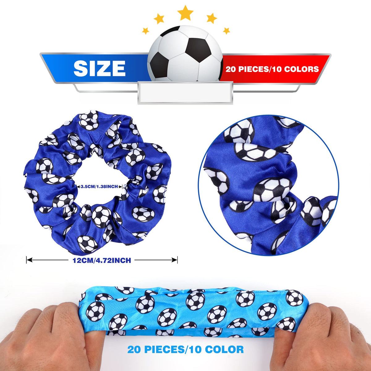 Kolewo4ever soccer ball keychains add sporty flair to bags and keys.