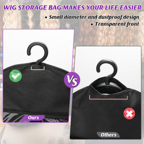 KOLLIEE wig bag is portable for home, salon, or on-the-go.