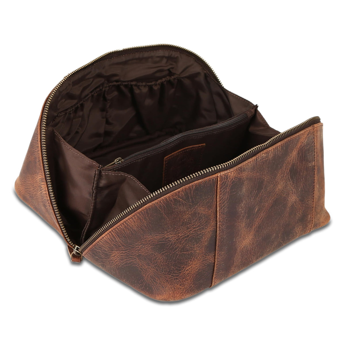  KomalC handcrafted premium leather adds durability and timeless style to your travels.
