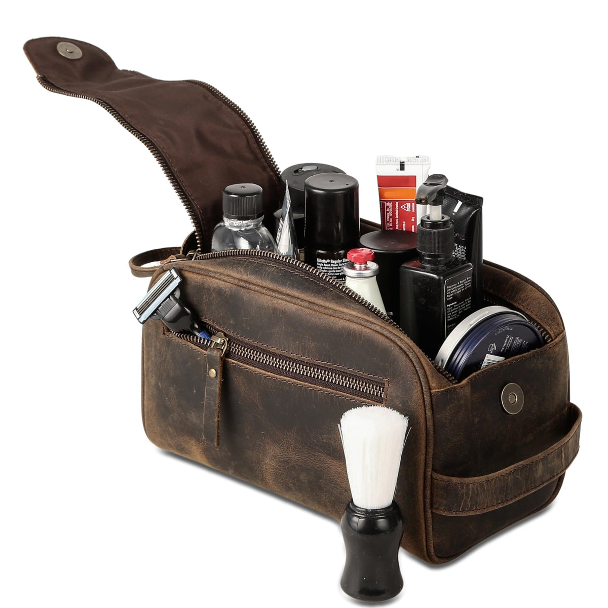 KomalC travel toiletry bag gift-ready packaging for you or a loved one.