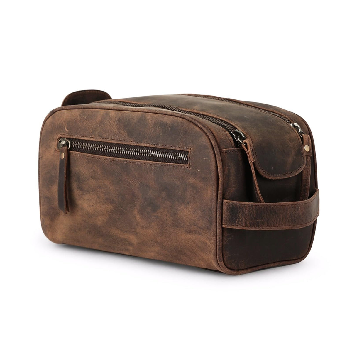 KomalC travel toiletry bag main compartment keeps grooming essentials organized on the go.