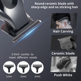 KOMINGDON beard trimmer adjustable guide combs for versatile lengths