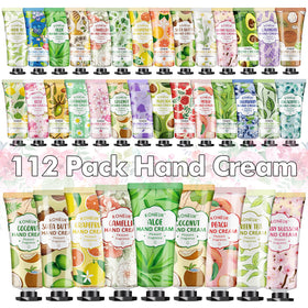 KONEUK 112-pack hand cream set in gift box for everyday moisturization.