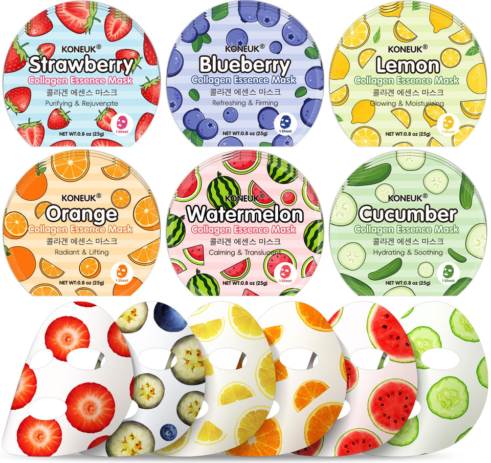 KONEUK blueberry face mask for deep hydration and nourishment