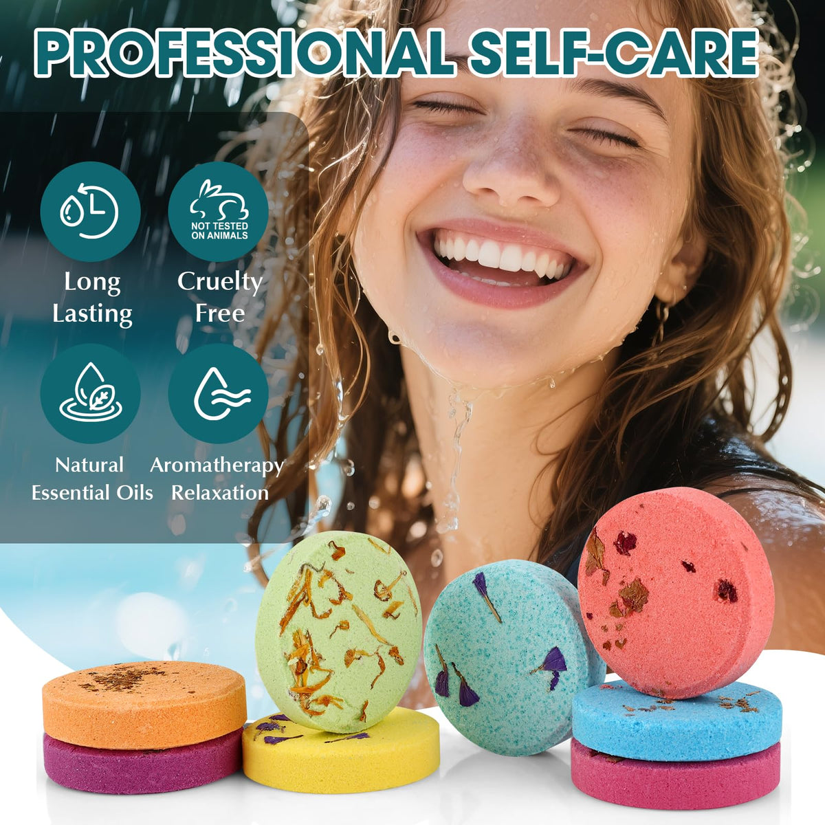KONEUK shower steamers sweet orange for bright, uplifting routines