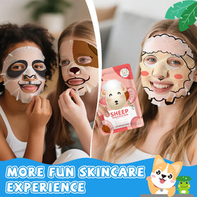 KONEUK Tiger mask combines bold design with deep moisturization.