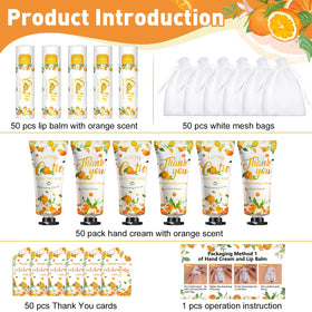 KONEUK lip balm collection with orange scent provides moisture for lips