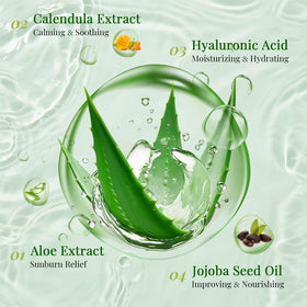 KONEUK after-sun care for refreshing, moisturized skin