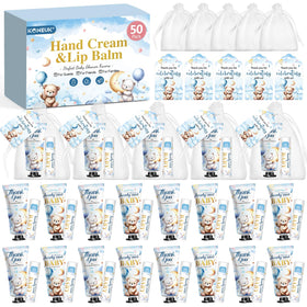 KONEUK bear lip balm coconut-scent pack for baby shower guest favors