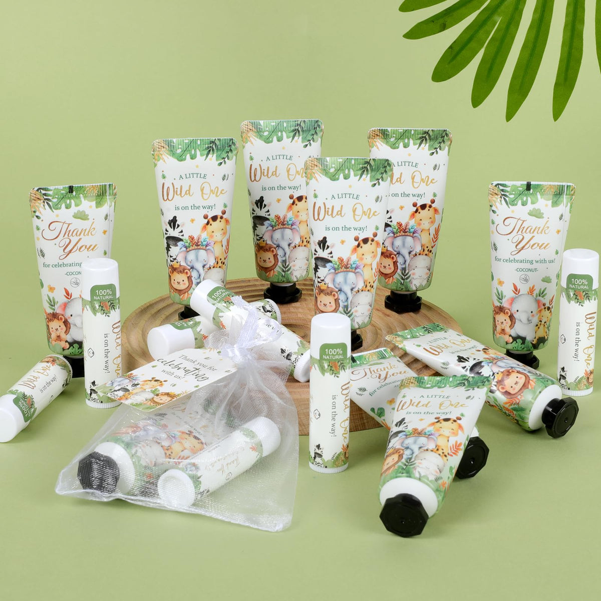 KONEUK bridal shower favor pack with cute animal motif