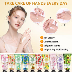 KONEUK hand cream close-up shows non-greasy, quick-absorbing texture.