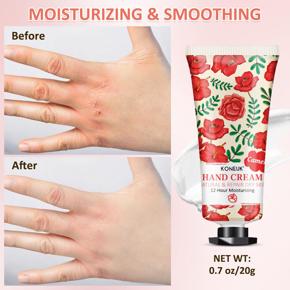 KONEUK lemon-scent mini hand cream brightens mood and hydrates hands.