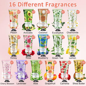 KONEUK peach-scent mini hand cream offers quick hydration on busy days.