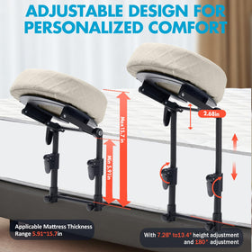 KONOVOLY detachable pillowcase supports hygienic cleaning.