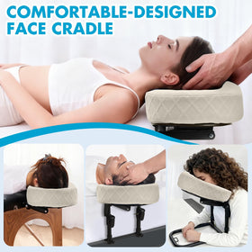 KONOVOLY face cushion memory foam close-up highlights plush support.