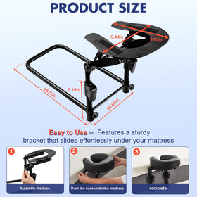 KONOVOLY medical-grade PU leather cover resists oils and fluids.