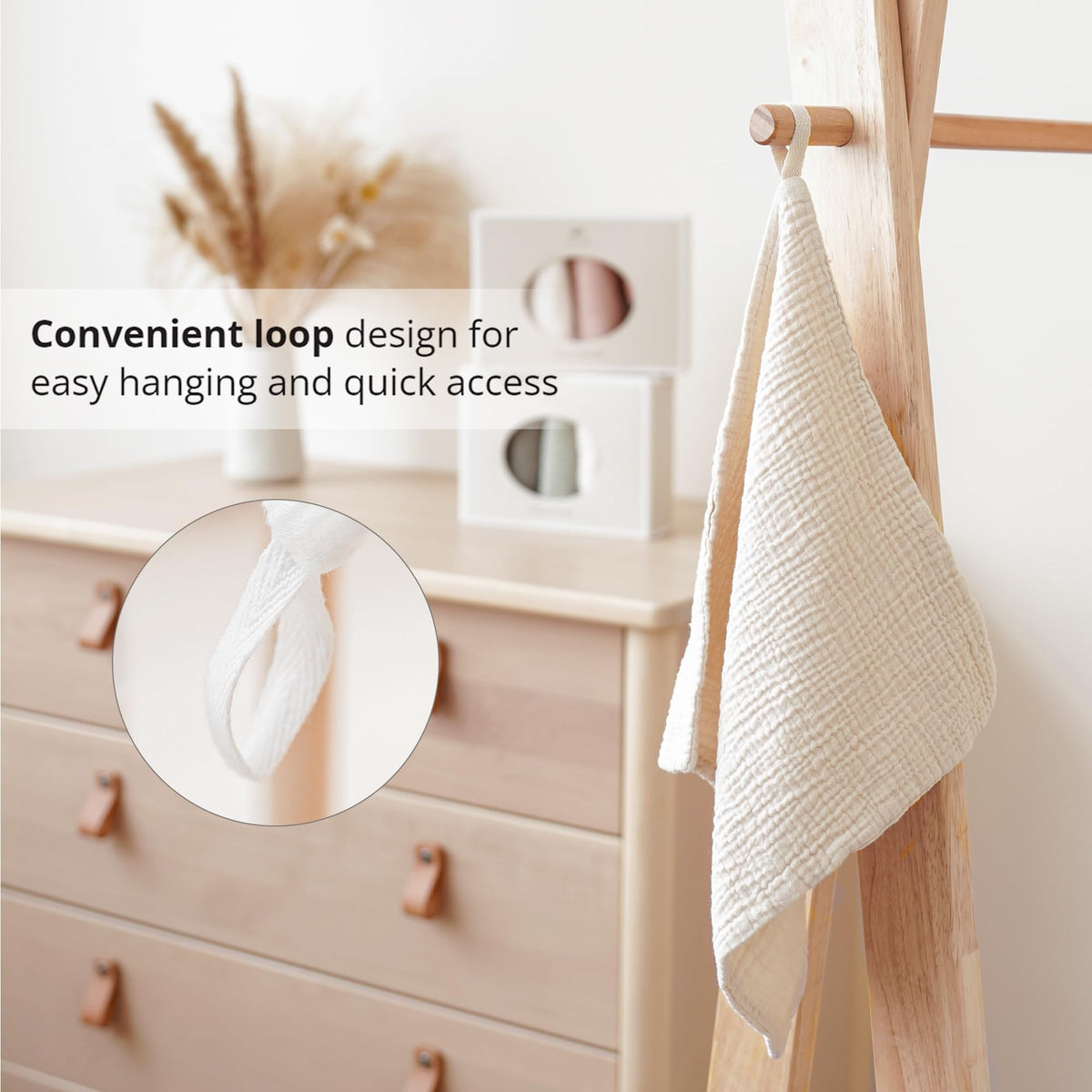 Konssy reusable face towels emphasize durability and easy machine-wash care.