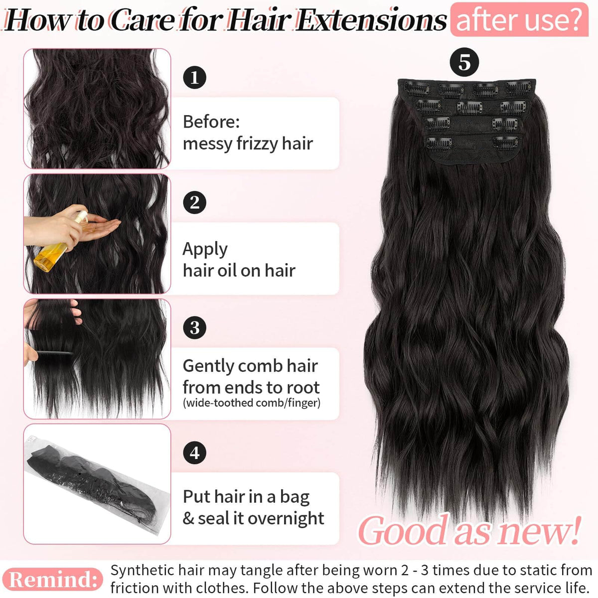 KooKaStyle styling-ready shot illustrates easy trimming and shaping