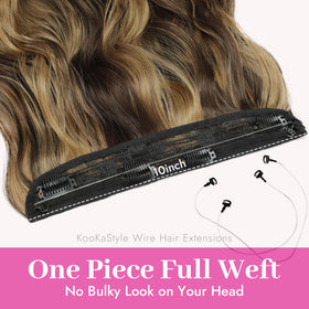 KooKaStyle four-clip attachment secures style quickly
