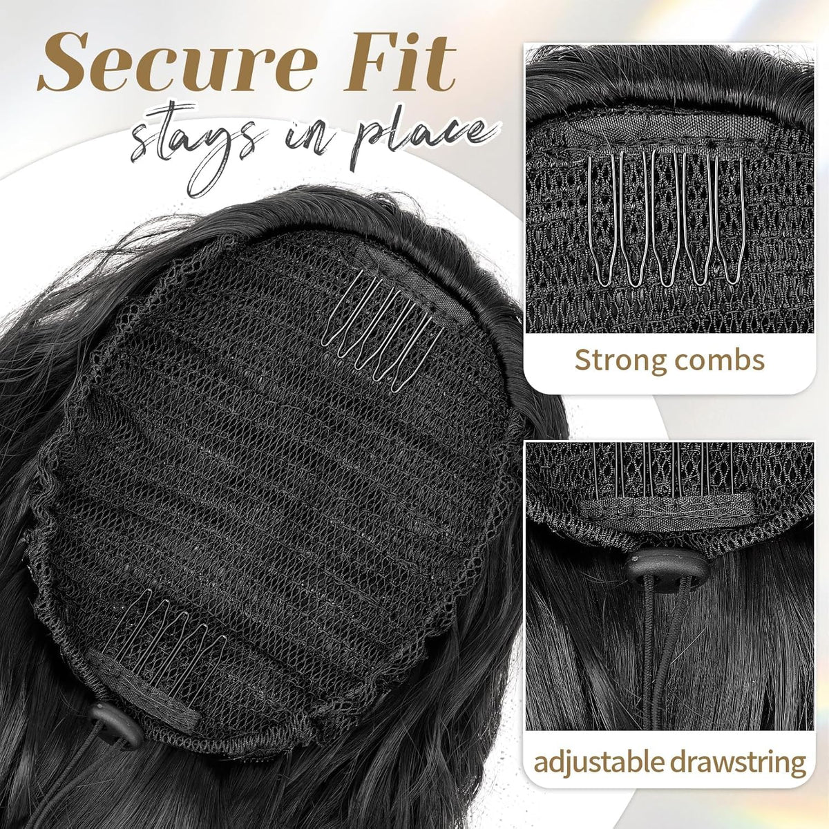 KooKaStyle layered design adds depth for versatile hairstyles